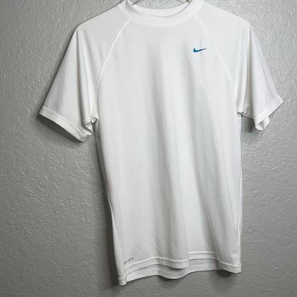 White Men’s Nike Dri Fit Shirt - Picture 2 of 7